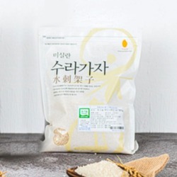 미실란 수라가자 유기농 백미 쌀 900g (새청무)